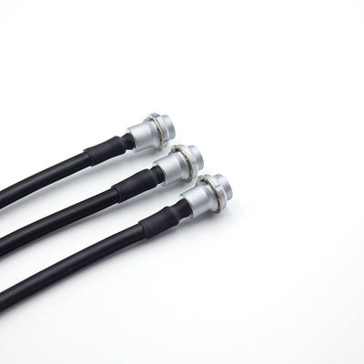 Vacuum Tight 0B 4 Pin Circular Connector Back Panel Mount Socket IP50 ISO9001