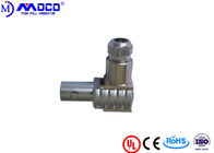 FLA 00 250 Right Angle Coaxial Cable Connectors With Nut For NDT Cable