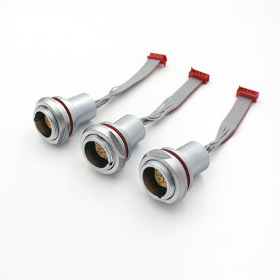 Les bas connecteurs circulaires de la série 10A IP68 de la tension 2K imperméabilisent 8 Pin Wire Connectors