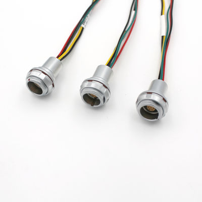 Longueur va-et-vient 150mm de série des cables connecteur 0K de prise d'aviation